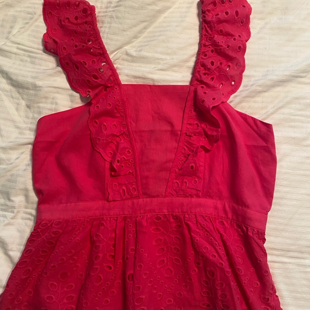 NWT Banana Republic Eyelet Peplum Top